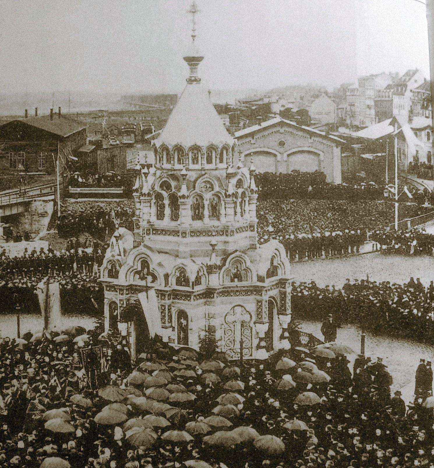 На строящейся в Копли часовне Святого Георгия установят купол